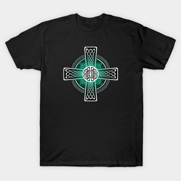 CELTIC CROSS 7 T-Shirt by GardenOfNightmares